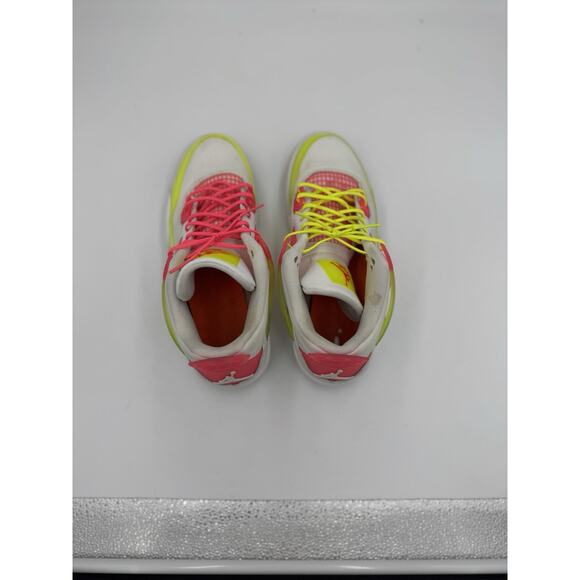 Size 6 (GS) - Jordan 4 Retro Mid Lemon Venom - Picture 3 of 6